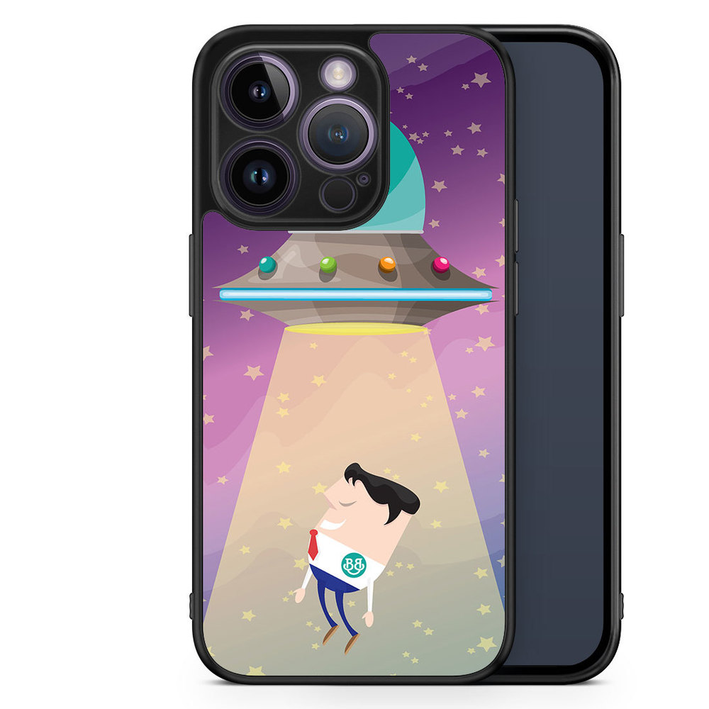 iPhone 14 Pro Case - Abducted by UFO
