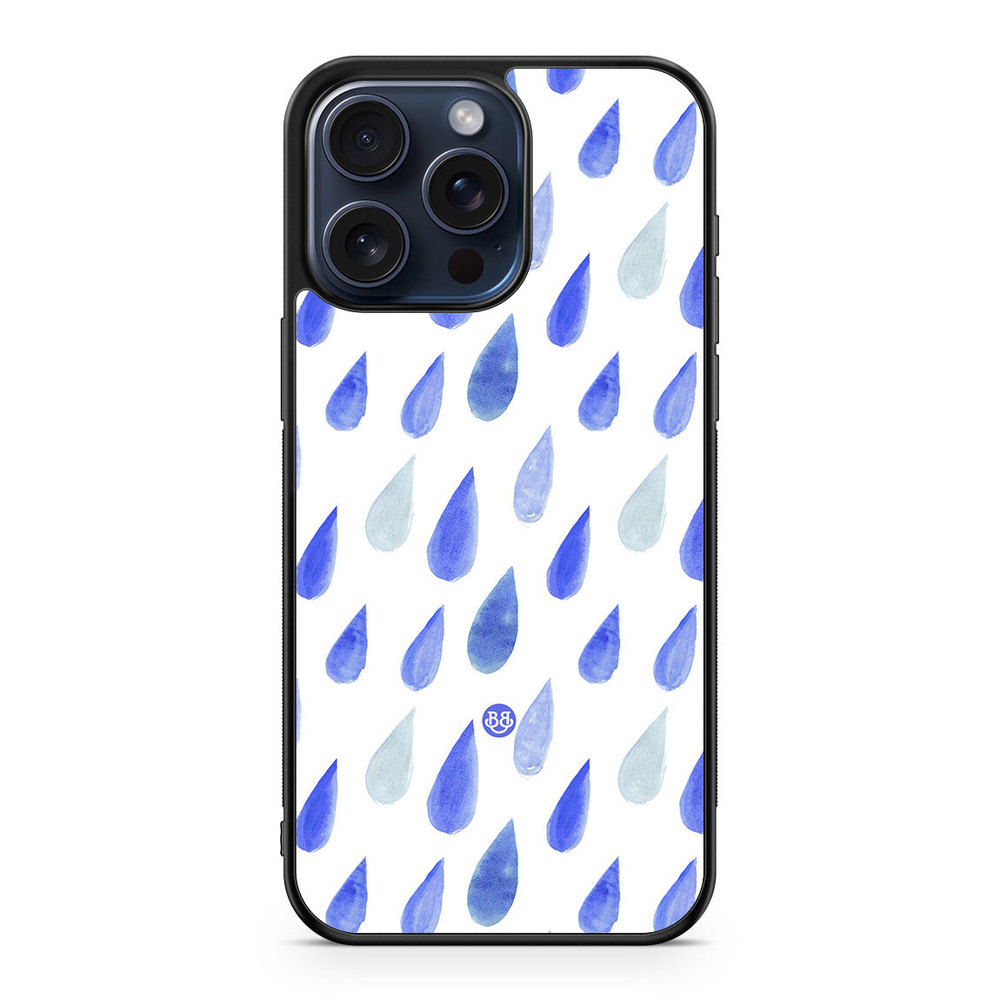 iPhone 15 Pro Max Case - Watercolor Rain