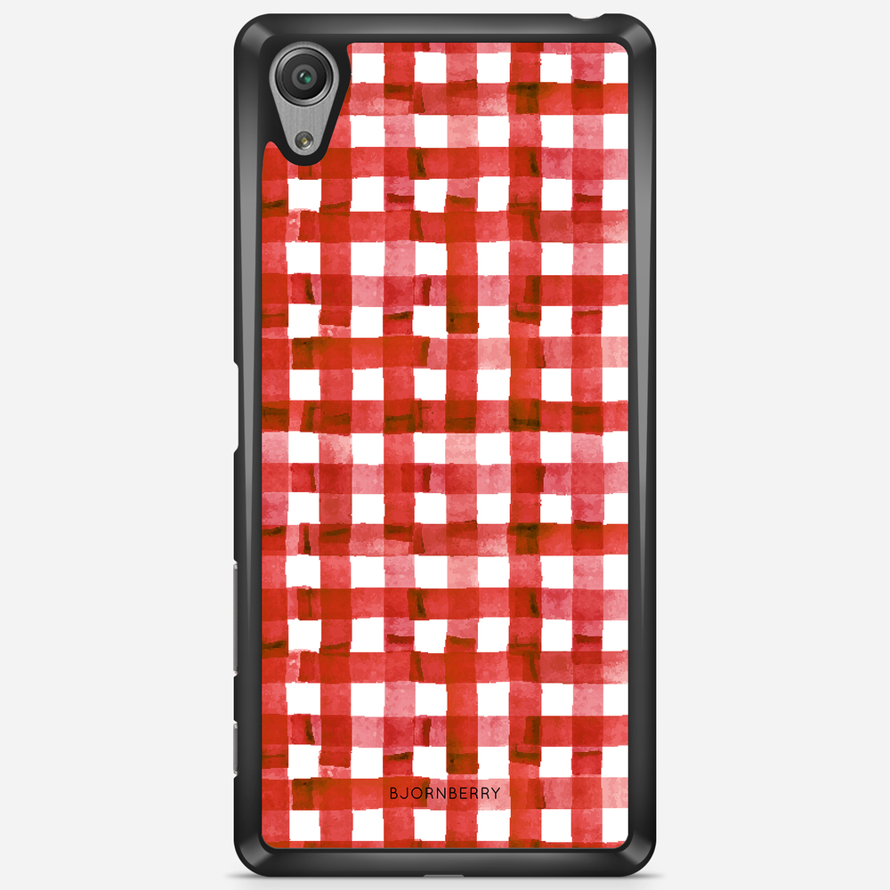 Sony Xperia X Performance Case - Red Stripes