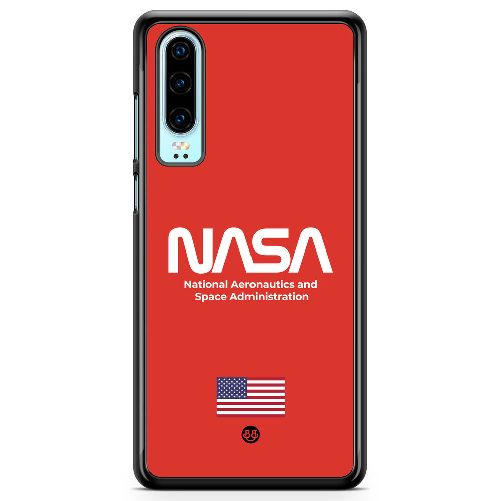Huawei P30 Case - NASA Worm Red