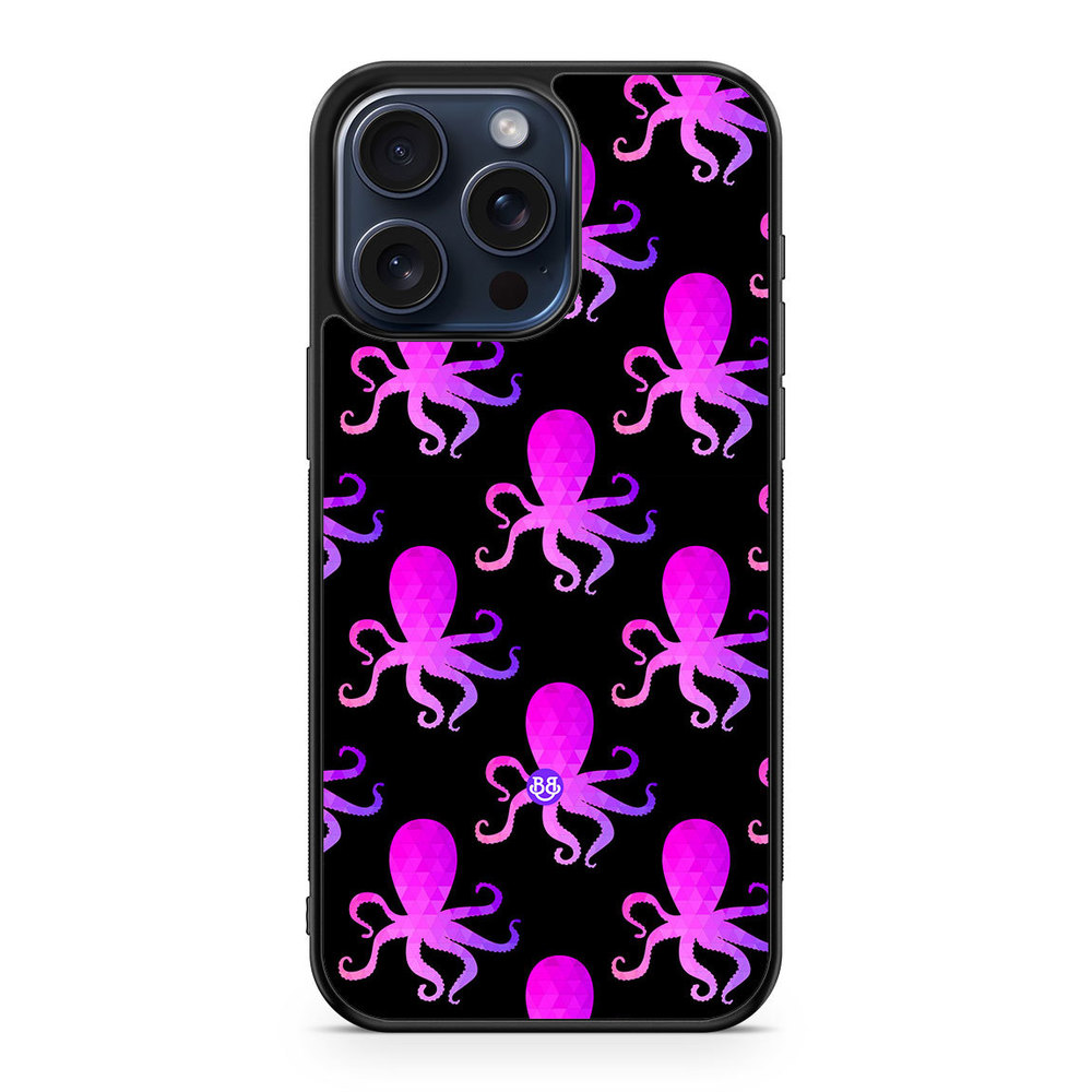 iPhone 15 Pro Max Case - Octopus Pattern