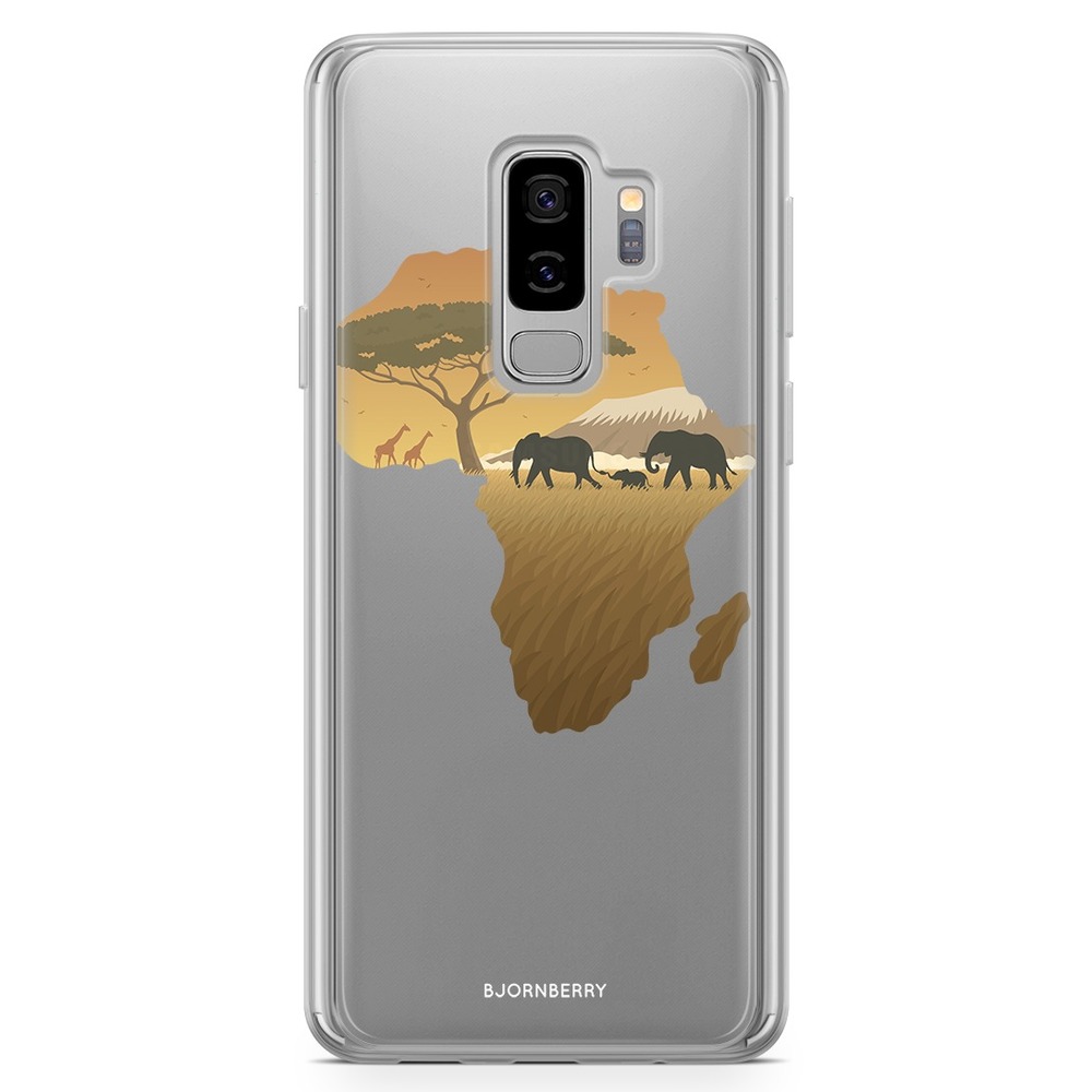 Samsung Galaxy S9 Plus Fashion Case - Africa Brown