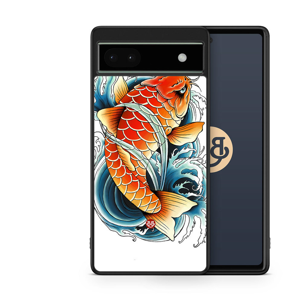 Google Pixel 6a Case - Koi Fish