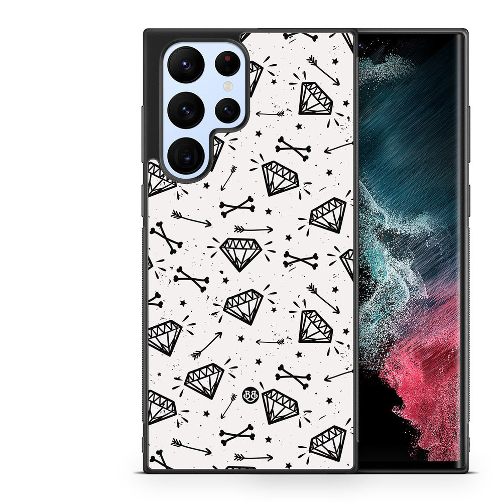 Samsung Galaxy S23 Ultra 5G Case - Diamond Pattern