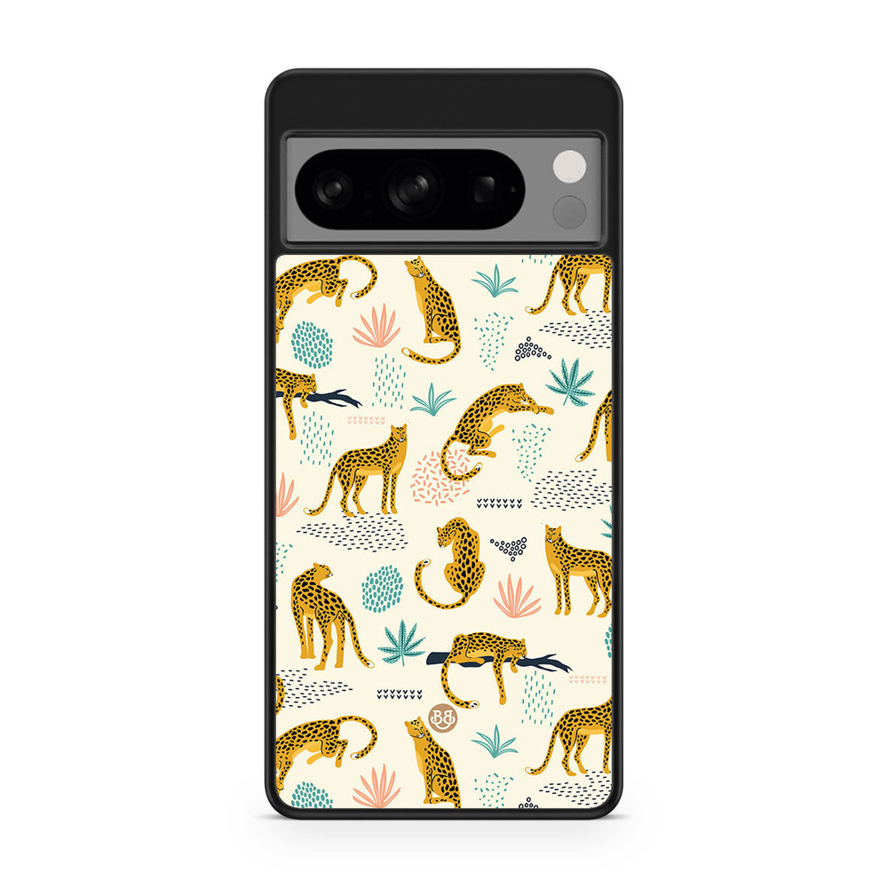 Google Pixel 8 Pro Case - Tropic Leopards