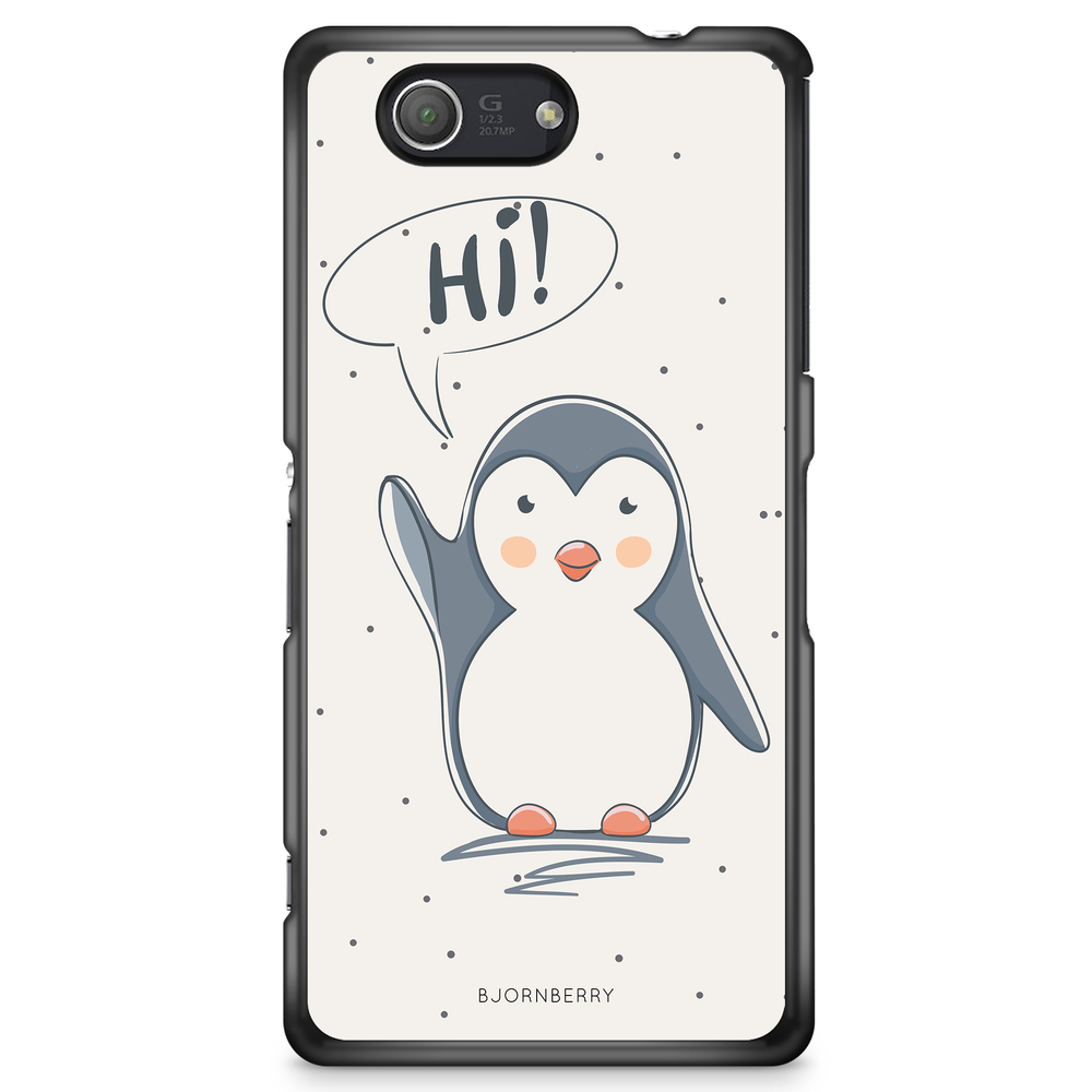 Sony Xperia Z3 Compact Case - Cute Penguin