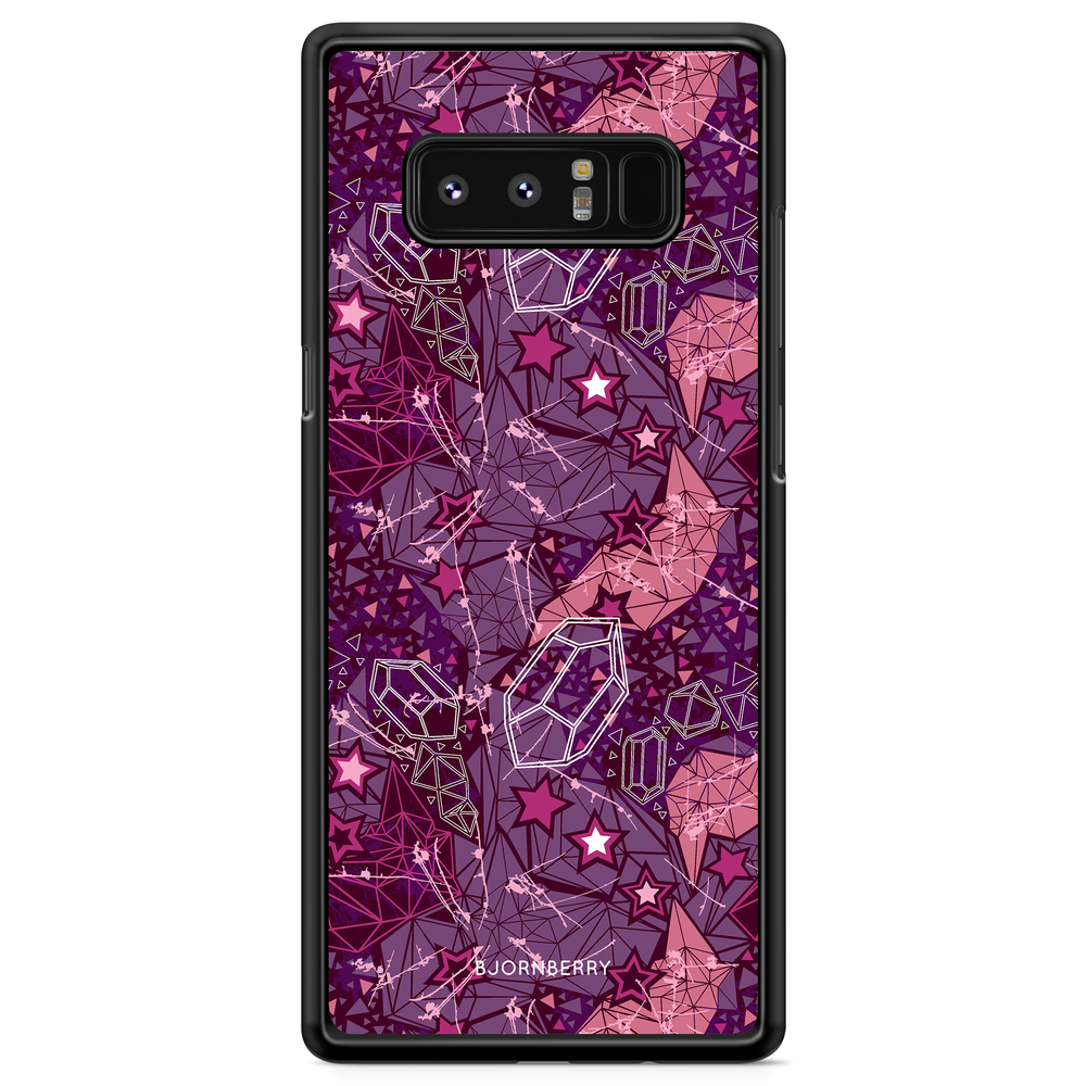Samsung Galaxy Note 8 Case - Purple Stars