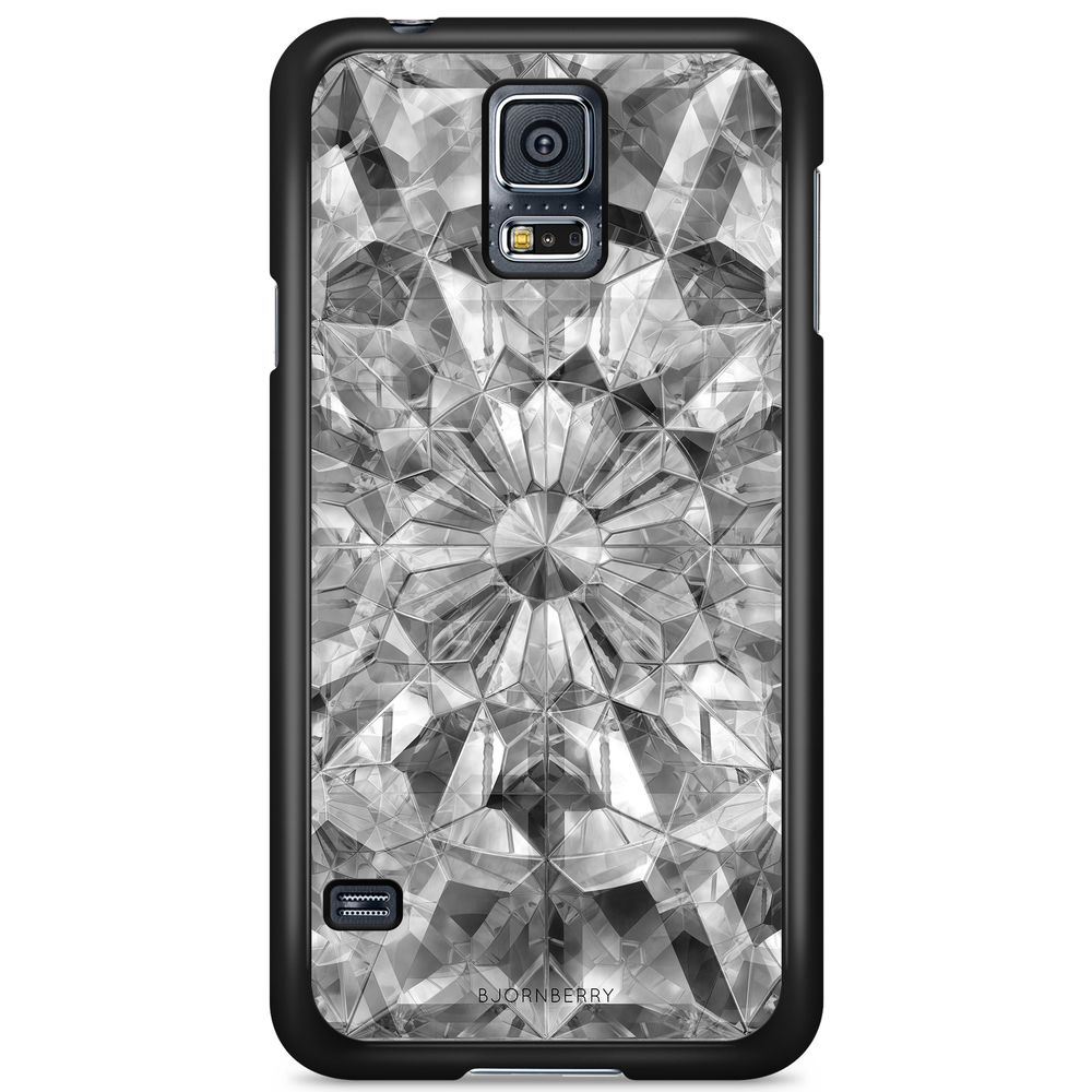 Samsung Galaxy S5/S5 NEO Case - Grey Crystals