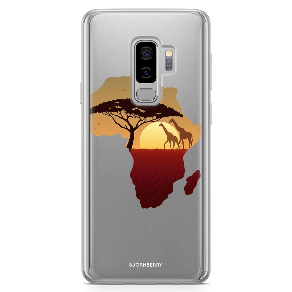 Samsung Galaxy S9 Plus Fashion Case - Africa Black