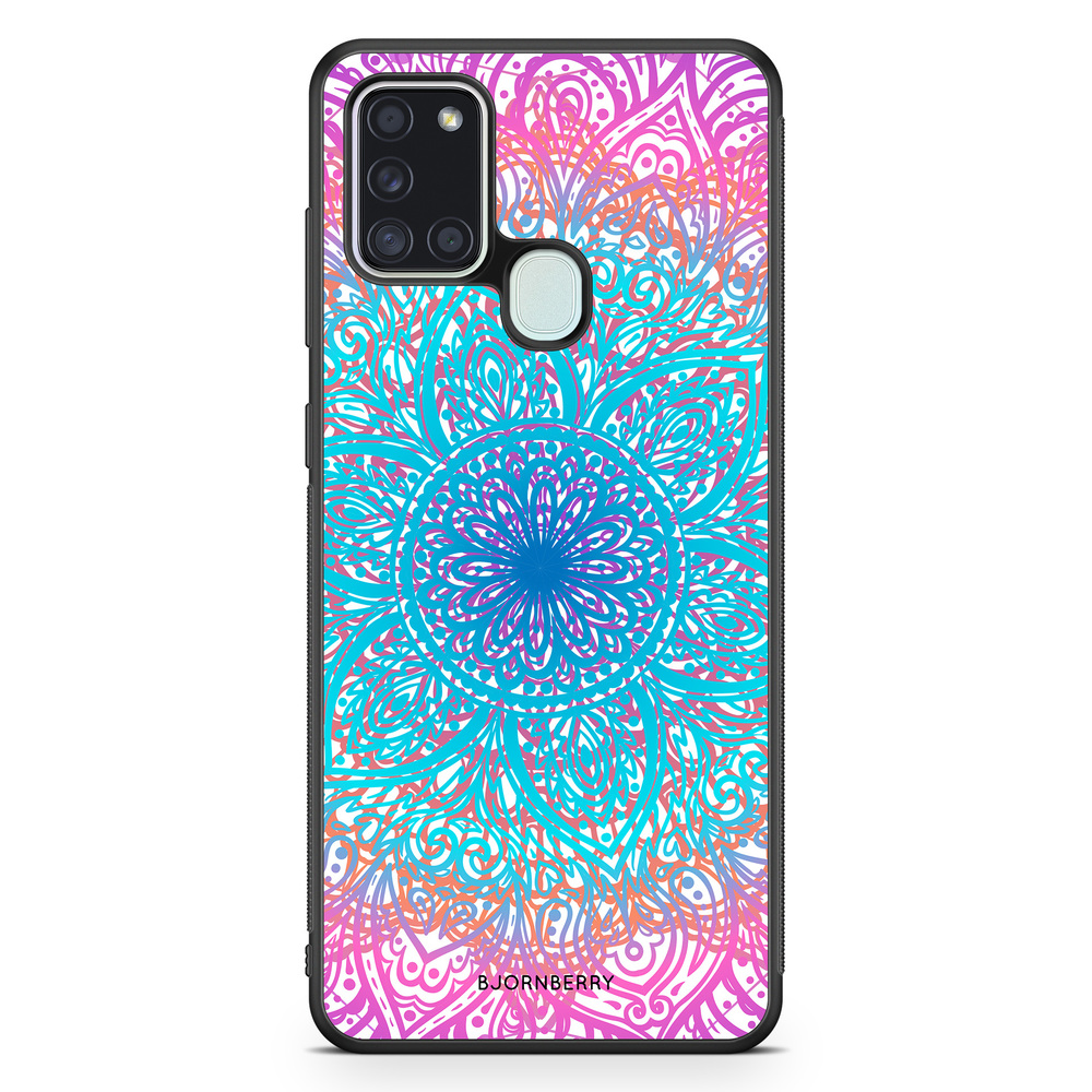 Samsung Galaxy A21s Case - Pastel Mandala