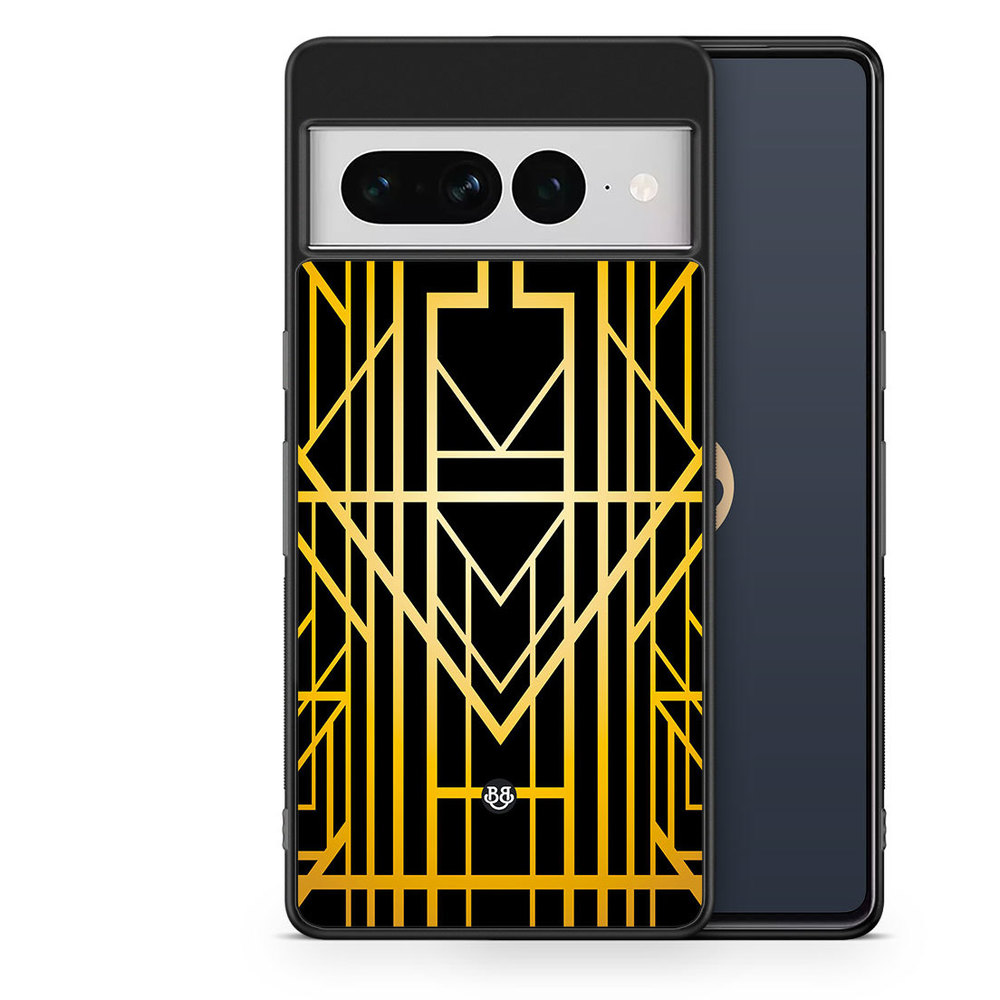 Google Pixel 7 Pro Case - Golden pattern