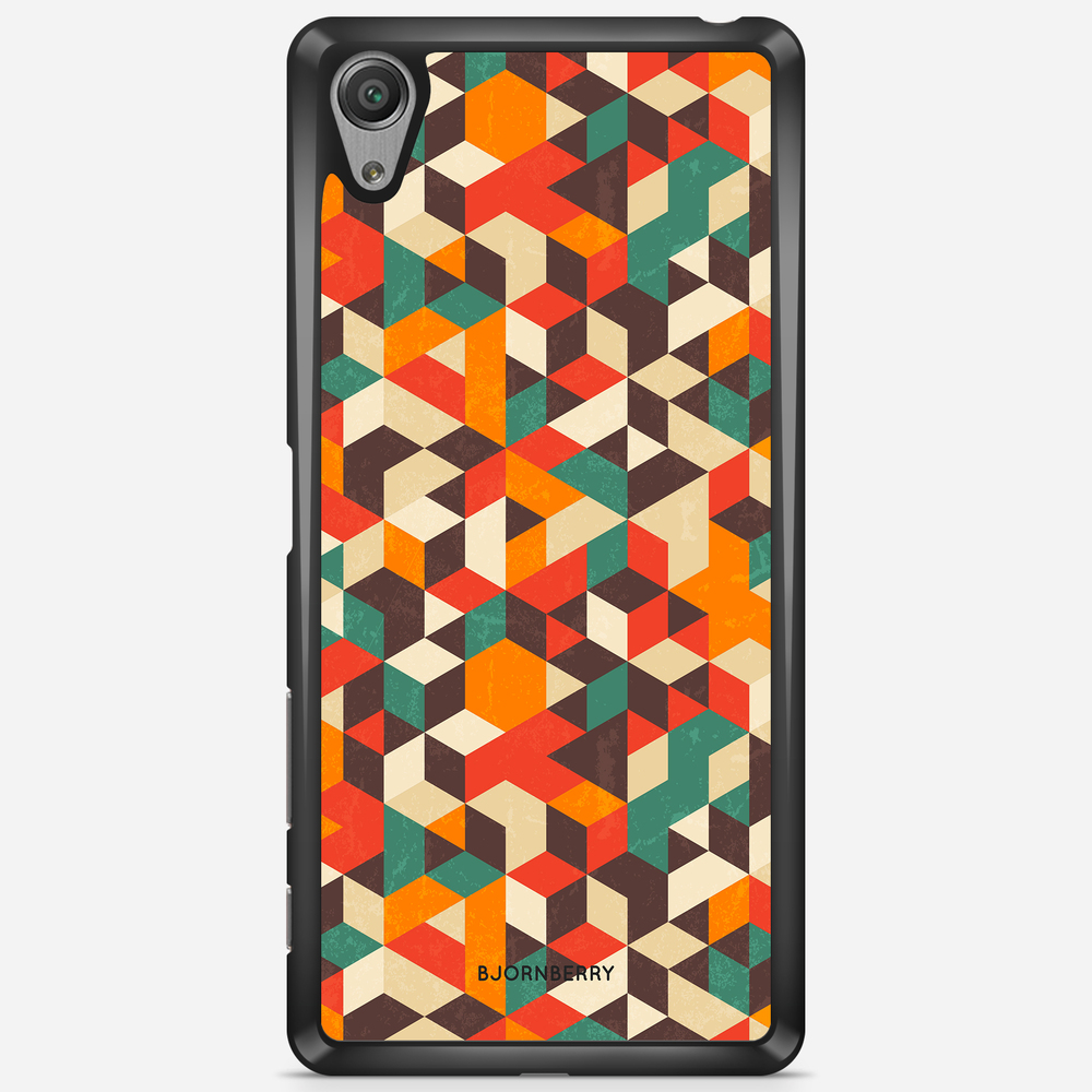 Sony Xperia X Performance Case - Retro Geometric