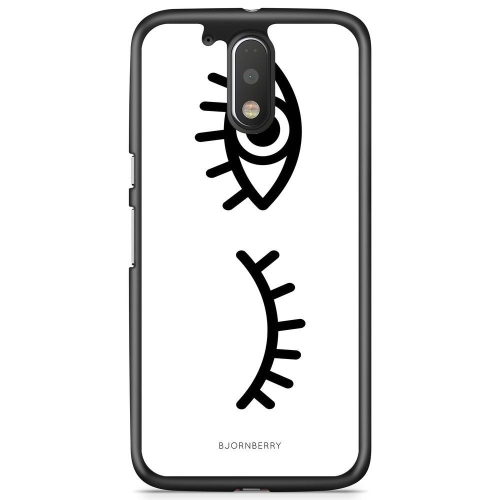 Moto G4/G4 Plus Case - Black Eyes