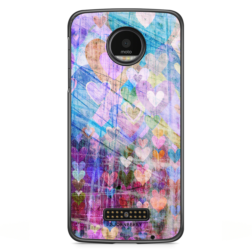 Moto Z2 Play Case - Hearts