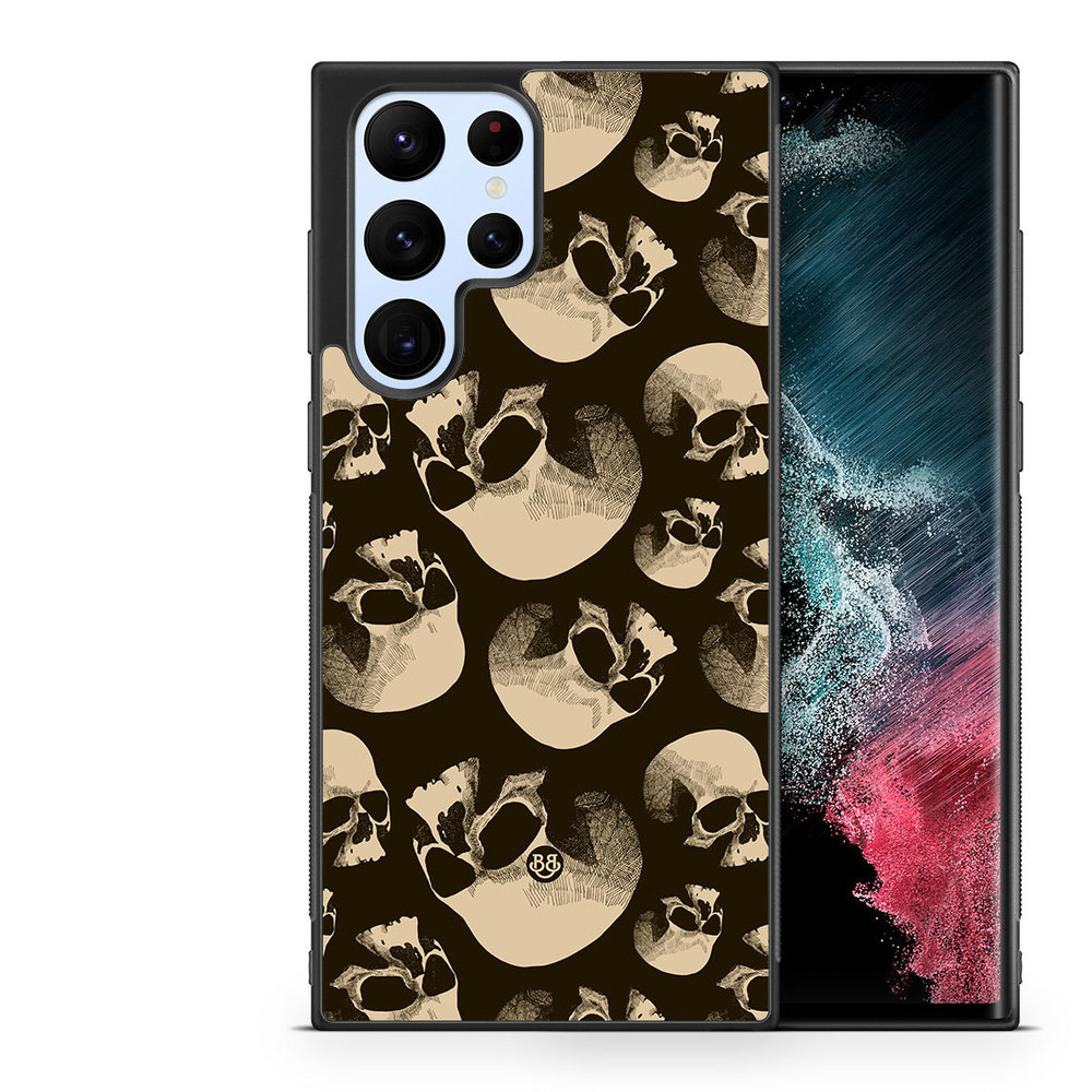 Samsung Galaxy S23 Ultra 5G Case - Skull Pattern