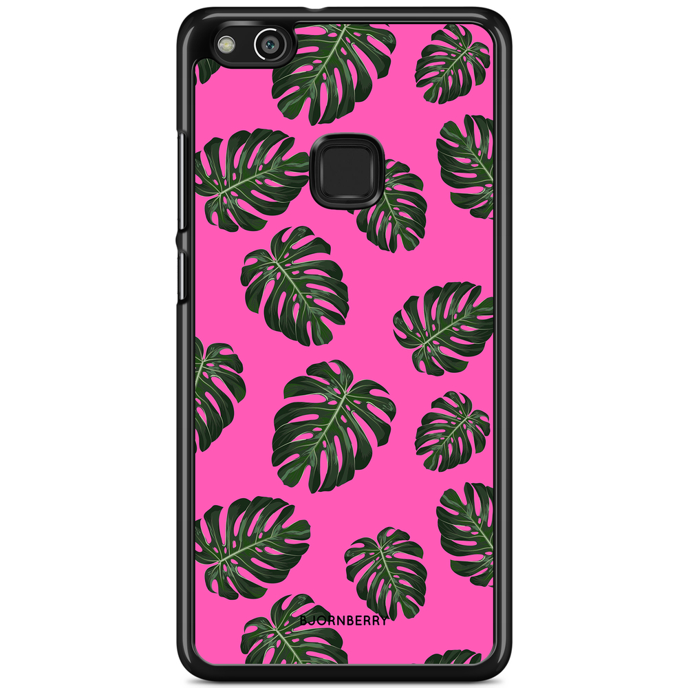Huawei P10 Lite Case - Monstera Pink