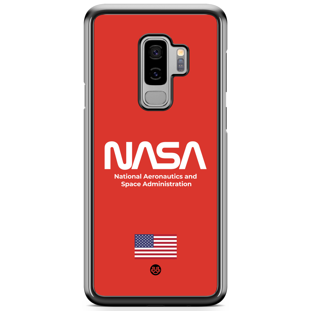 Samsung Galaxy S9 Plus Case - NASA Worm Red