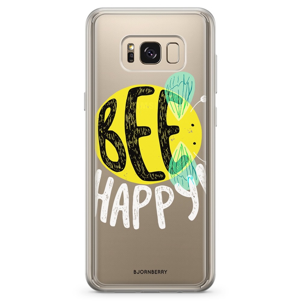 Samsung Galaxy S8 Plus Fashion Case - BEE HAPPY