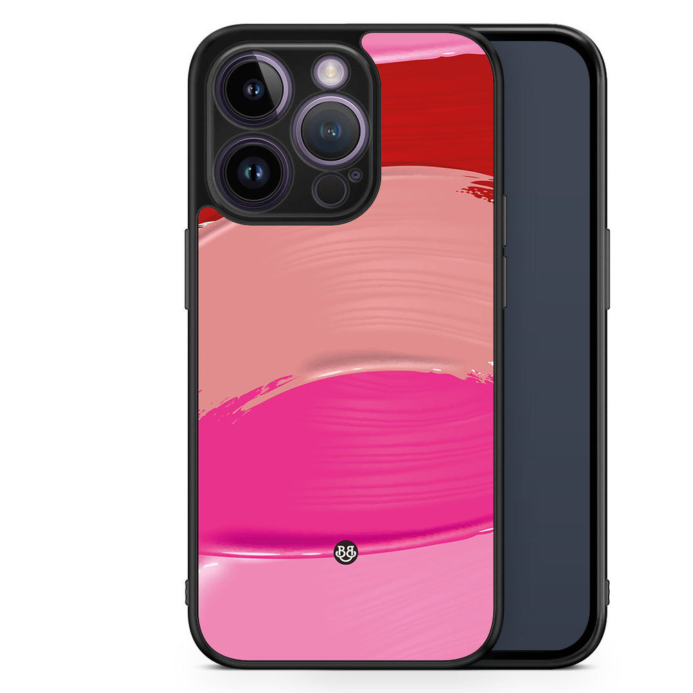 iPhone 14 Pro Case - Lipstick Smears