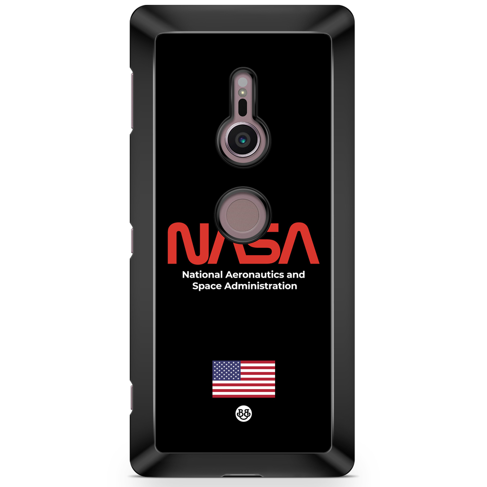 Sony Xperia XZ2 Case  - NASA Worm Black