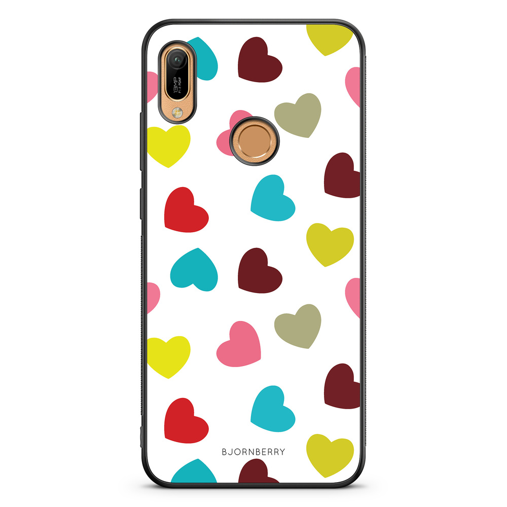 Huawei Y6 2019 Case - Hearts