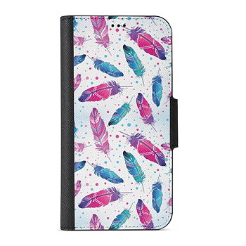 Naive iPhone 6 Plus / 6s Plus Wallet Case- Feathers