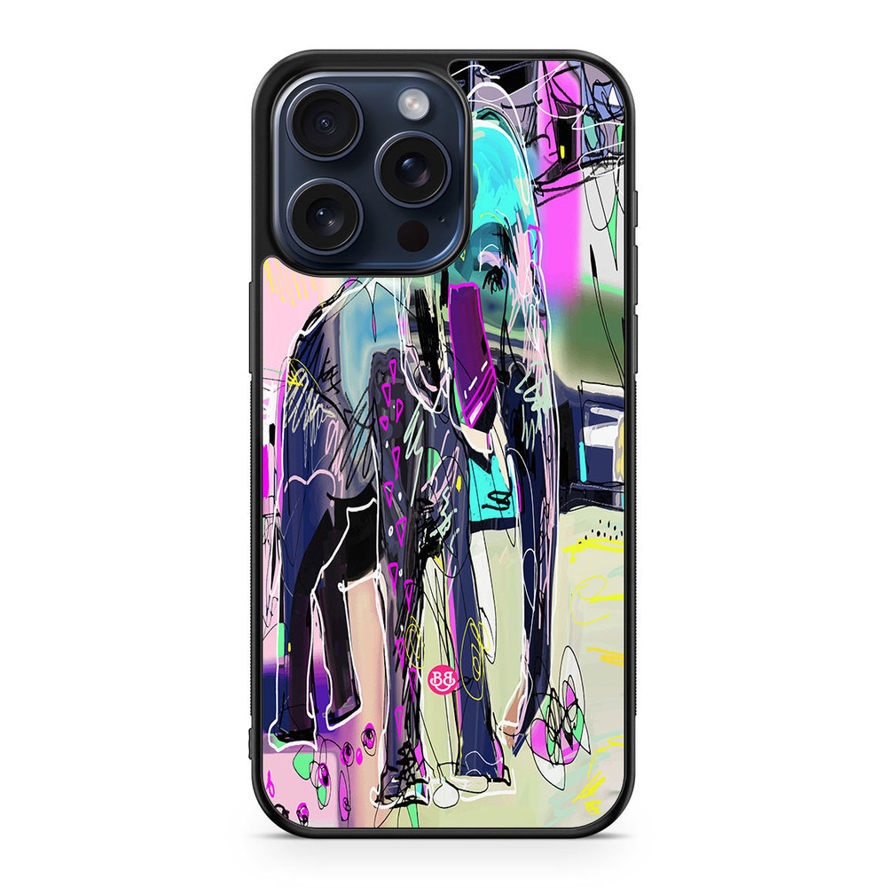 iPhone 15 Pro Max Case - Abstract Elephant