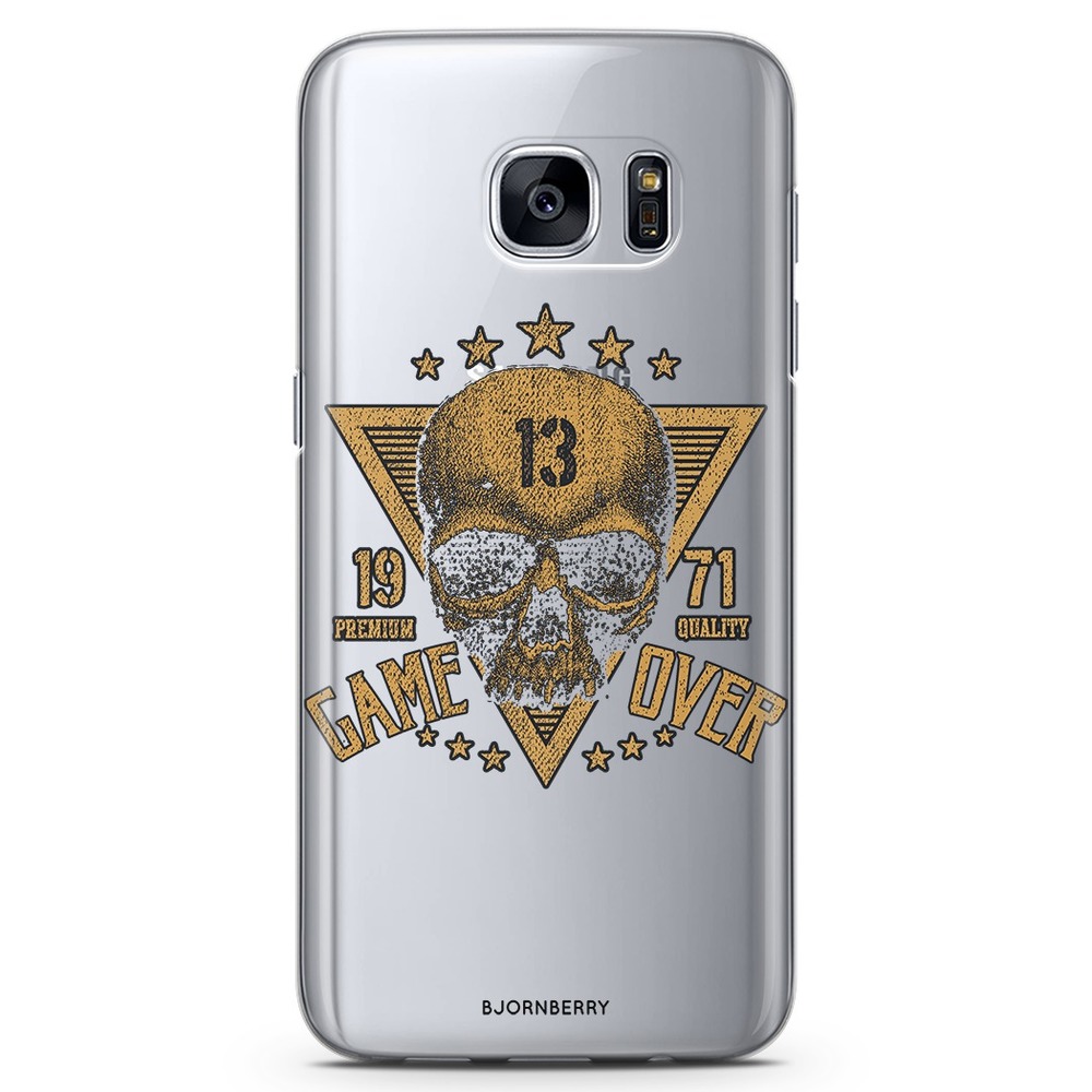 Samsung Galaxy S7 TPU Case - Vintage Skull