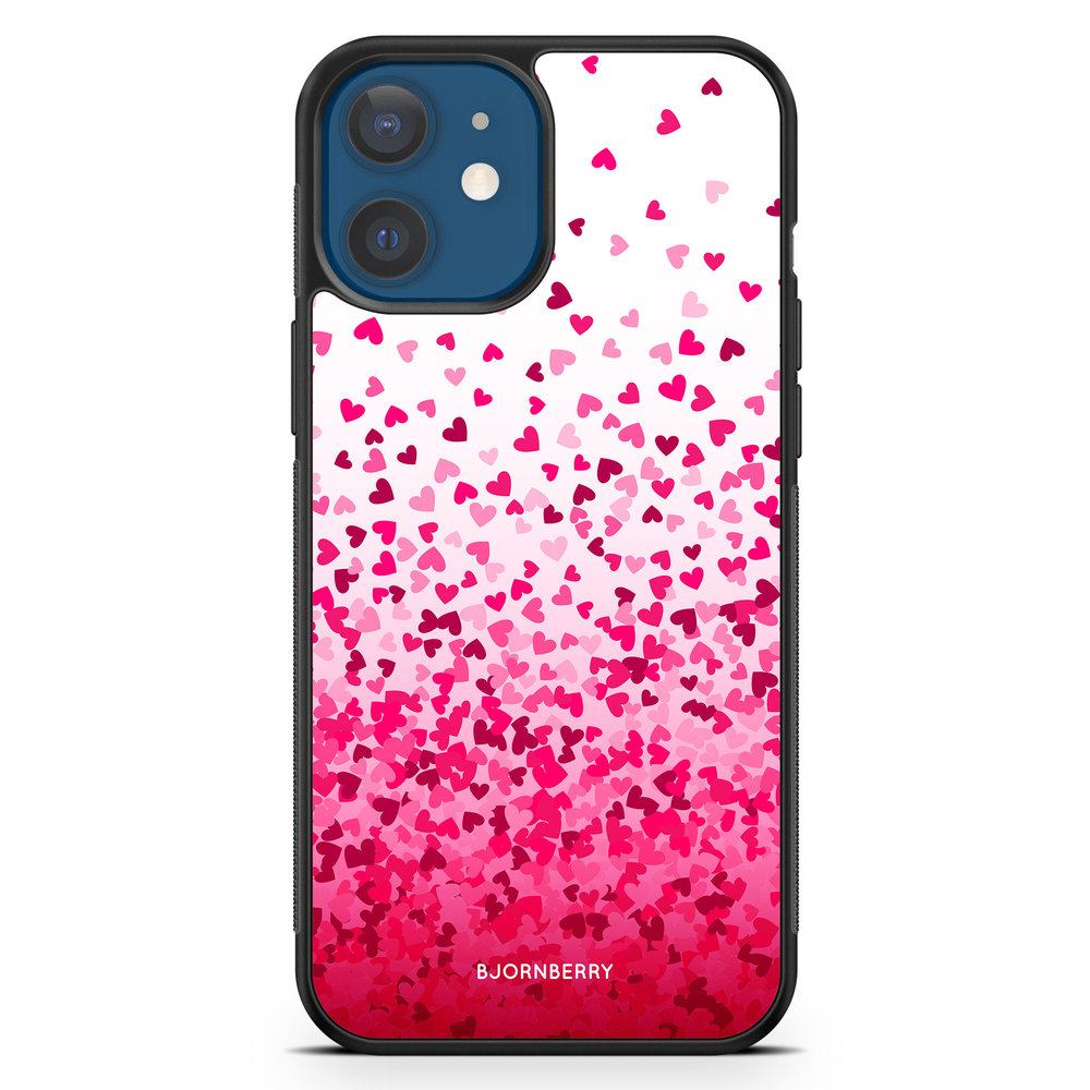iPhone 12 Mini Case - Heart Confetti