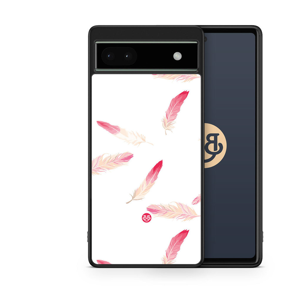 Google Pixel 6a Case - Feathers