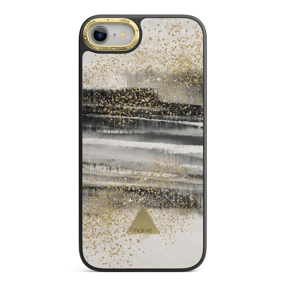 Naive iPhone 7 Skal - Sparkly Tie Dye