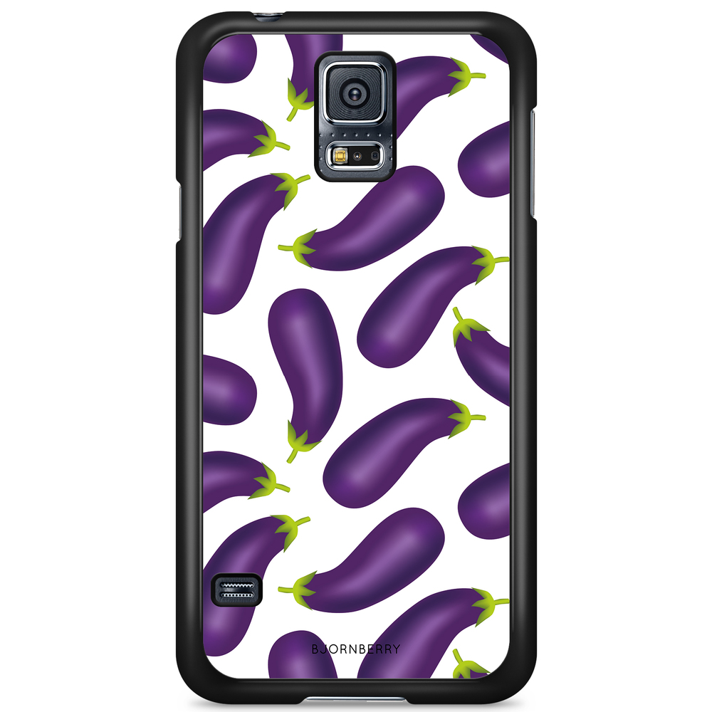 Samsung Galaxy S5/S5 NEO Case - Eggplant Pattern
