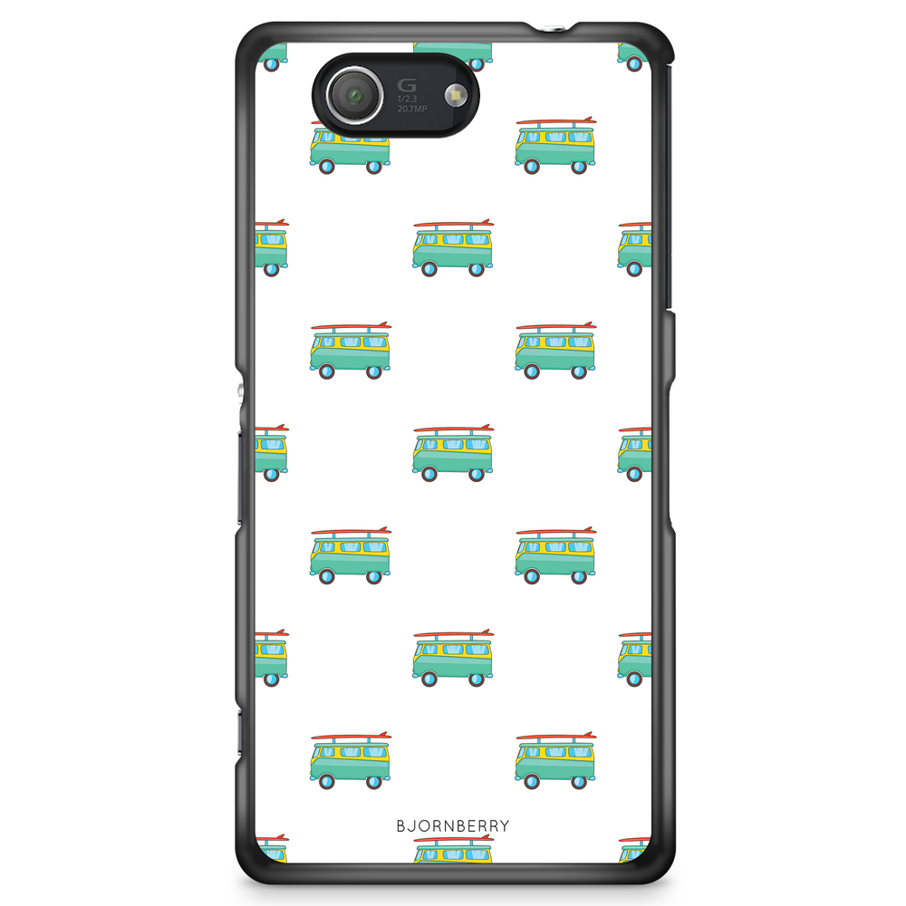 Sony Xperia Z3 Compact Case - Surfboard Pattern