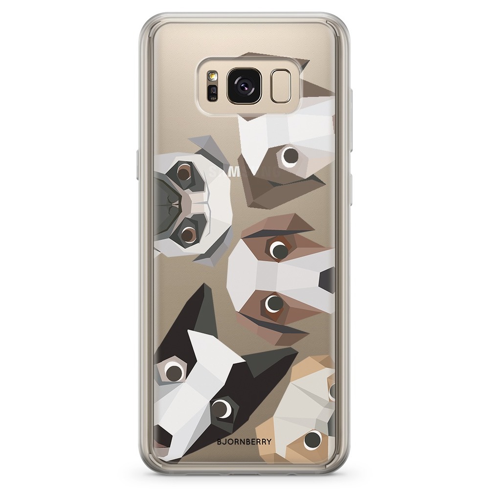 Samsung Galaxy S8 Plus Fashion Skal - Tecknade Hundar