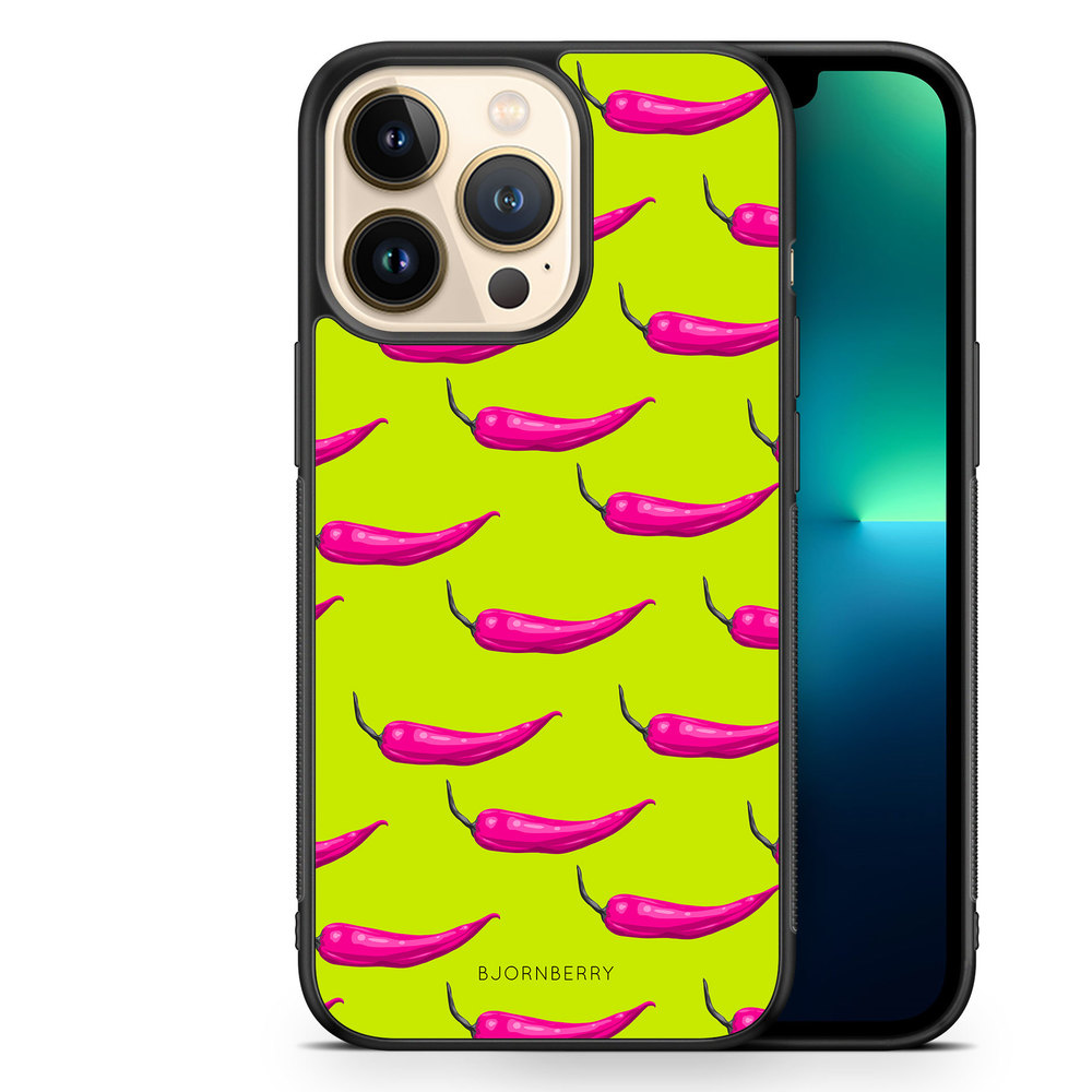 iPhone 13 Pro Case - Chilli Pattern