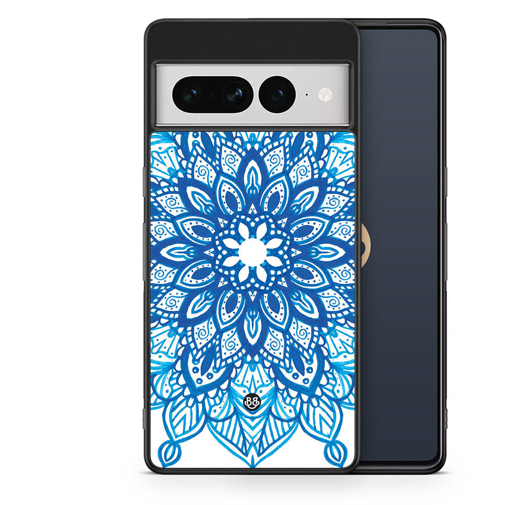 Google Pixel 7 Pro Case - Blue Mandala