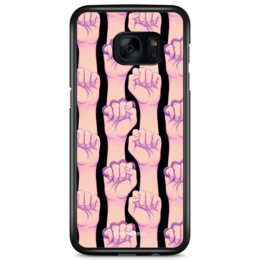 Samsung Galaxy S7 Edge Case - Hand Pattern