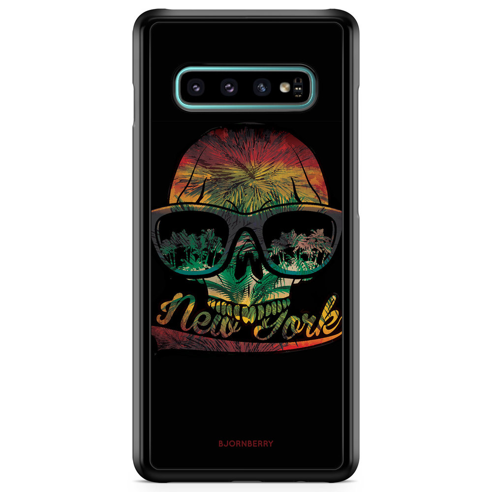 Samsung Galaxy S10 Plus Case - New York Skull