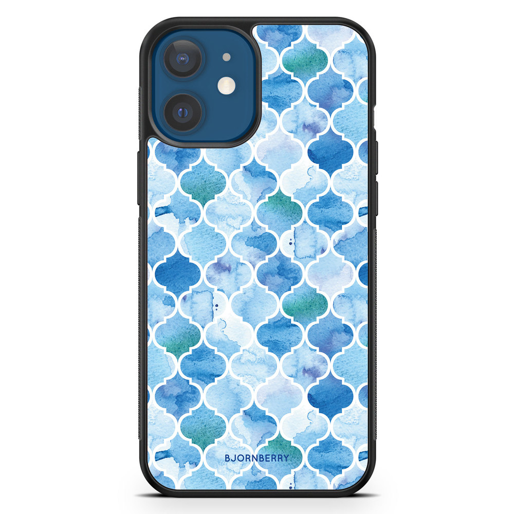 iPhone 12 Mini Case - Watercolour Moroccan