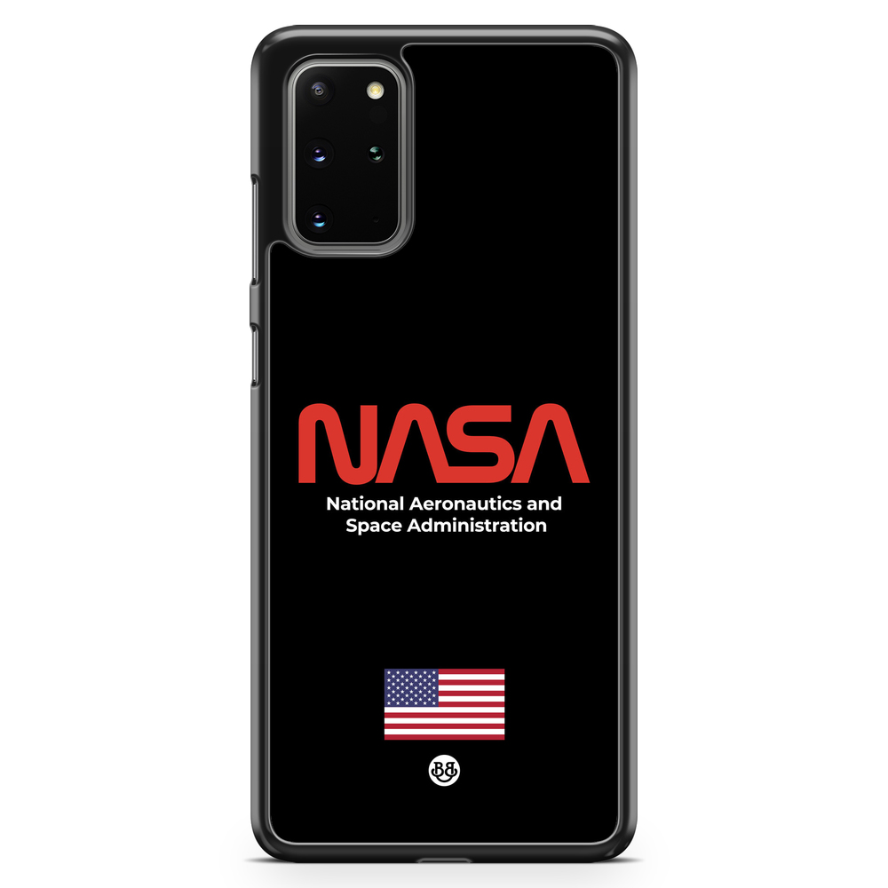 Samsung Galaxy S20 Plus Case - NASA Worm Black