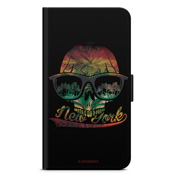 Huawei Honor 5X Plånboksfodral - New York Skull