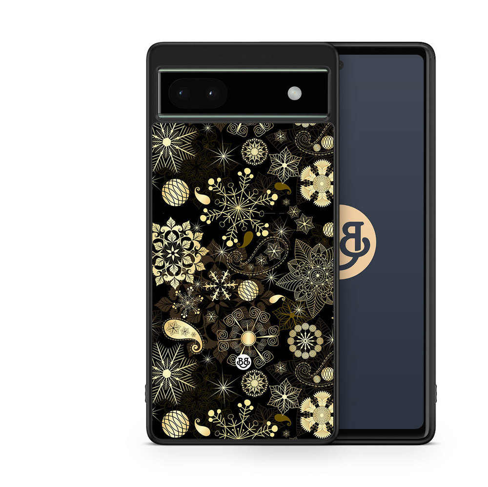 Google Pixel 6a Case - Christmas Glitter