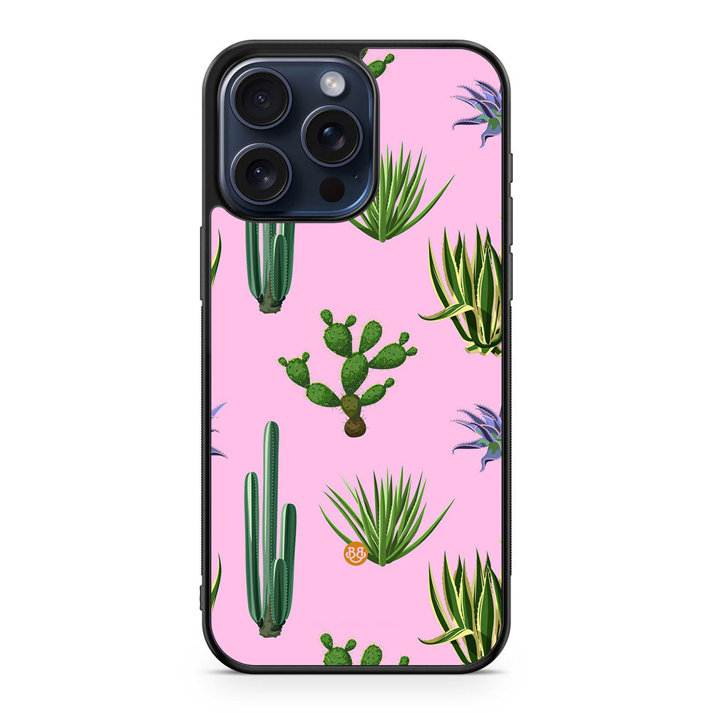 iPhone 15 Pro Max Case - Cactus Pattern