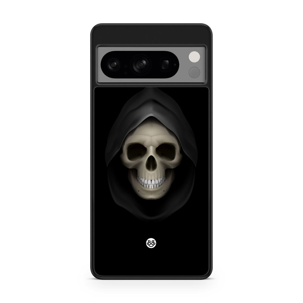 Google Pixel 8 Pro Case - Black Skull