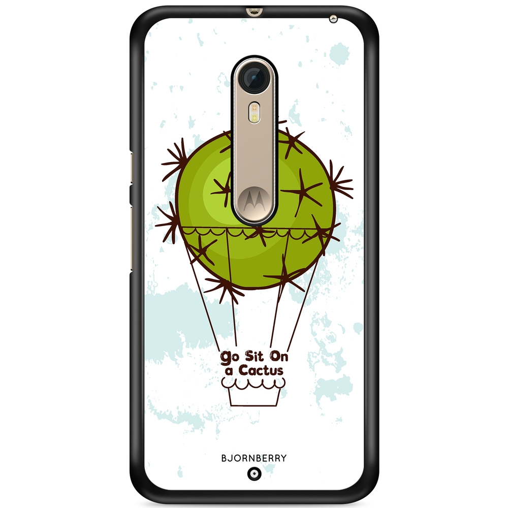 Moto X Style Case - Go sit on a cactus