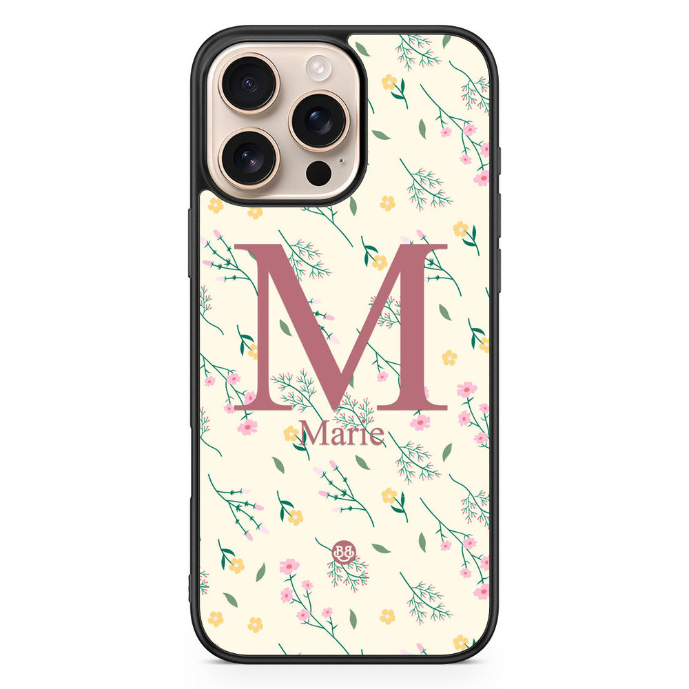 iPhone 16 Pro Max Custom Case - AWAKEN - Floral Elegance