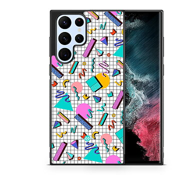 Samsung Galaxy S23 Ultra 5G Case - 80s Pattern
