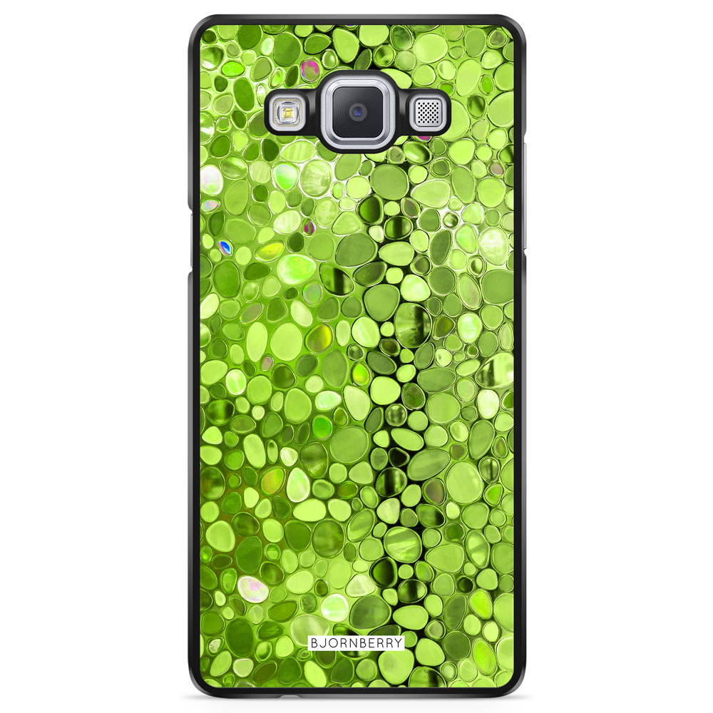 Samsung Galaxy A5 (2015) Case - Stained Glass Green
