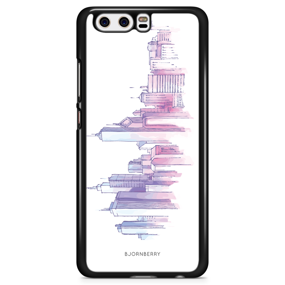 Huawei P10 Plus Case - Watercolor Skyline