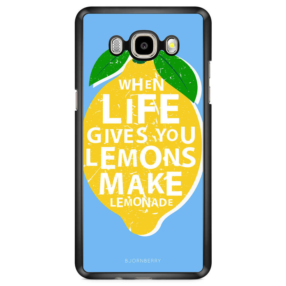 Samsung Galaxy J7 (2016) Case - Lemon Quote